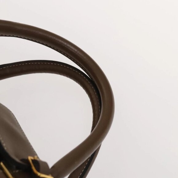 Dunhill Boston Bag PVC Brown Auth am8180 - Picture 8 of 16